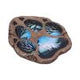 Tracks of the Wild Paw Print Incense Burner 15.5cm