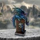 A Tale of Dragons Skull Book Figurine 22cm