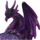 Guardian of the Geode Purple Dragon Figurine 11.5cm