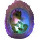 Geode Nest (Green) Illuminating Figurine
