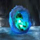 Geode Nest (Green) Illuminating Figurine