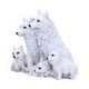 Protected Pups Wolf and Cubs Figurine