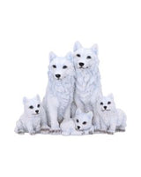 Pups Protection Mother Wolf and Cubs Figurine 20.5cm