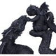 Black Drakaina and Dragonling Figurine