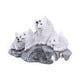 Winter Litter White Wolf Ornament