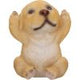 Three Wise Golden Labradors Figurines (Set of 3)