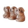 Three Wise Bulldogs Figurines (Set of 3)
