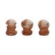 Three Wise Bulldogs Figurines (Set of 3)