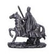 To Serve – Majestic Templar Knight Figurine on Horseback