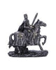 The Price of Valour – Heroic Knight Over Slain Dragon Figurine
