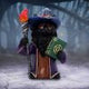 Magnus – Fantasy Wizard Cat Figurine