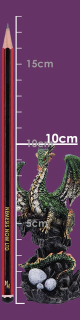 Den Defender (Green) Dragon Protector Figurine