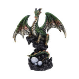 Den Defender (Green) Dragon Protector Figurine