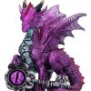 Keeper of the Key (Purple) – A Mystical Dragon Guardian Figurine