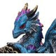 Keeper of the Key (Blue) – A Majestic Dragon Figurine