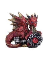 Keeper of the Key (Purple) – A Mystical Dragon Guardian Figurine