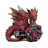 Keeper of the Key (Red) – Dragon Guardian Figurine