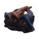 Trio of Mischief Witches Cats Figurine