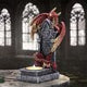 Light of the Dragon Red Ornamental Tealight Holder