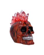 Psychedelic Crystal Skull with Light Up Mohawk