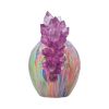 Psychedelic Crystal Skull with Light Up Mohawk