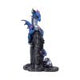 Cobalt Rune Protector Resin Dragon Figurine