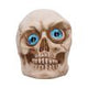 Eyes Wide Open (Blue) Decorative Resin Skull