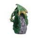 Emerald Overseer Dragon Decorative Resin Figurine