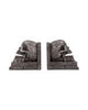 Final Chapter Skull Bookends 13.5cm
