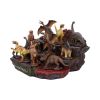 Dinosaur World (Display Stand with 36pcs) Decorative Resin Figurine Display