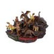 Dinosaur World (Display Stand with 36pcs) Decorative Resin Figurine Display