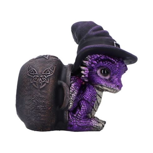 Brew Tail Purple Gothic Dragon Figurine