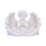 Prayers to Heaven Cherub Tea Light Holder 14.5cm