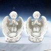 Praying Cherub’s Tea Light Holder Set of 2 13cm
