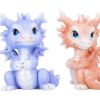 Coralscale Hatchling Dragon Figurines Set of 3 9cm