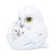 Feathered Nest Owl Figurne 10cm