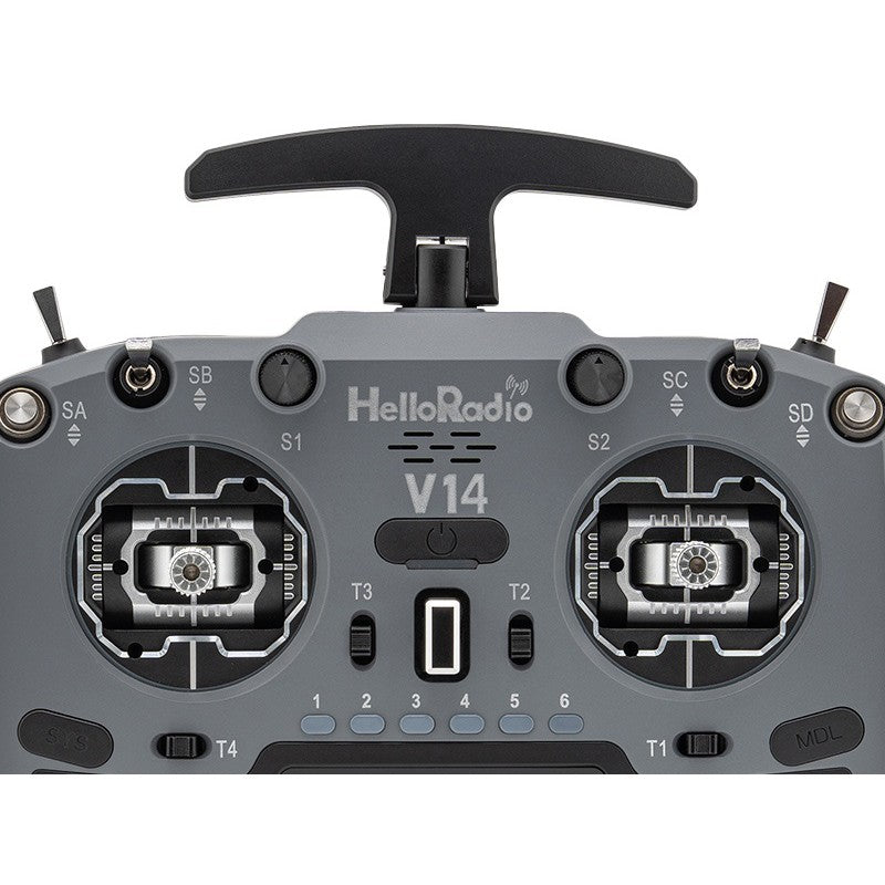 V14 MAX OLED 2,4GHz 4in1 LBT Radio (Multimode - M2) - Black/Grey