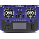 V14 MAX R9 OLED 2,4GHz 4in1 LBT Radio (Multimode - M2) - Black/Blue
