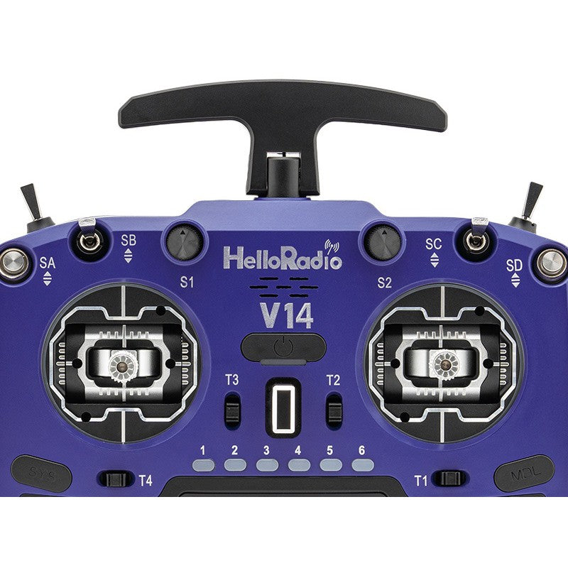 V14 MAX R9 OLED 2,4GHz 4in1 LBT Radio (Multimode - M2) - Black/Blue