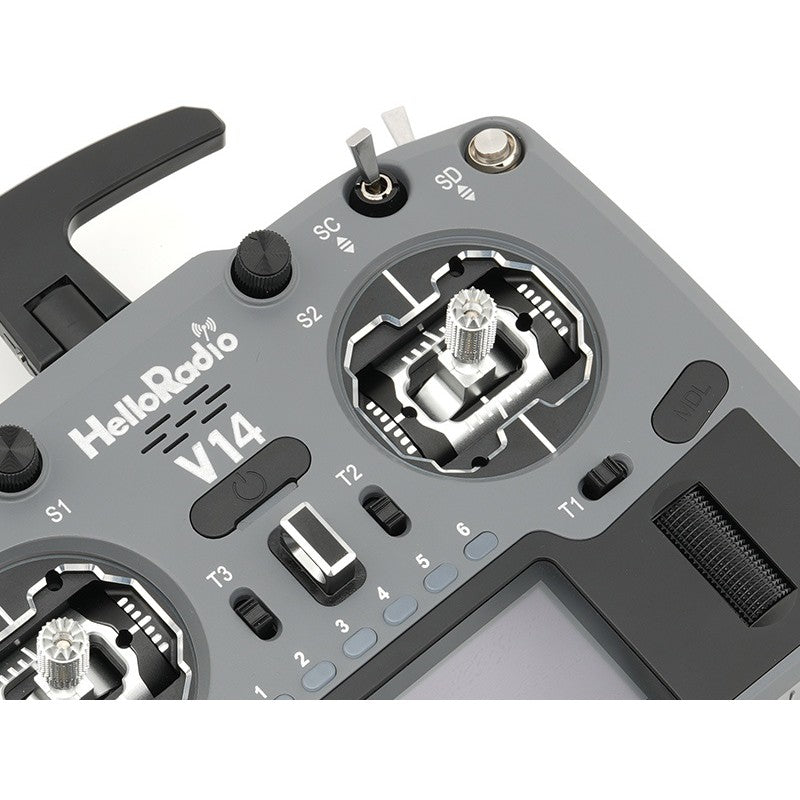V14 MAX R9 OLED 2,4GHz 4in1 LBT Radio (Multimode - M2) - Black/Grey