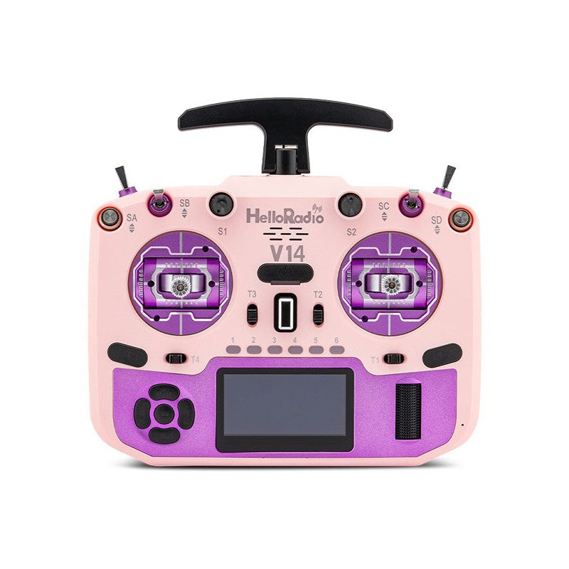 V14 MAX R9 OLED 2,4GHz 4in1 LBT Radio (Multimode - M2) - Purple/Pink