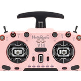 V14 MAX R9 OLED 2,4GHz ELRS LBT Radio (Multimode - M2) - Black/Pink