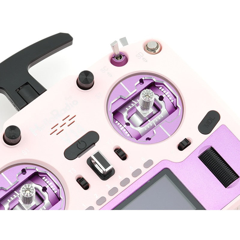 V14 MAX R9 OLED 2,4GHz ELRS LBT Radio (Multimode - M2) - Purple/Pink