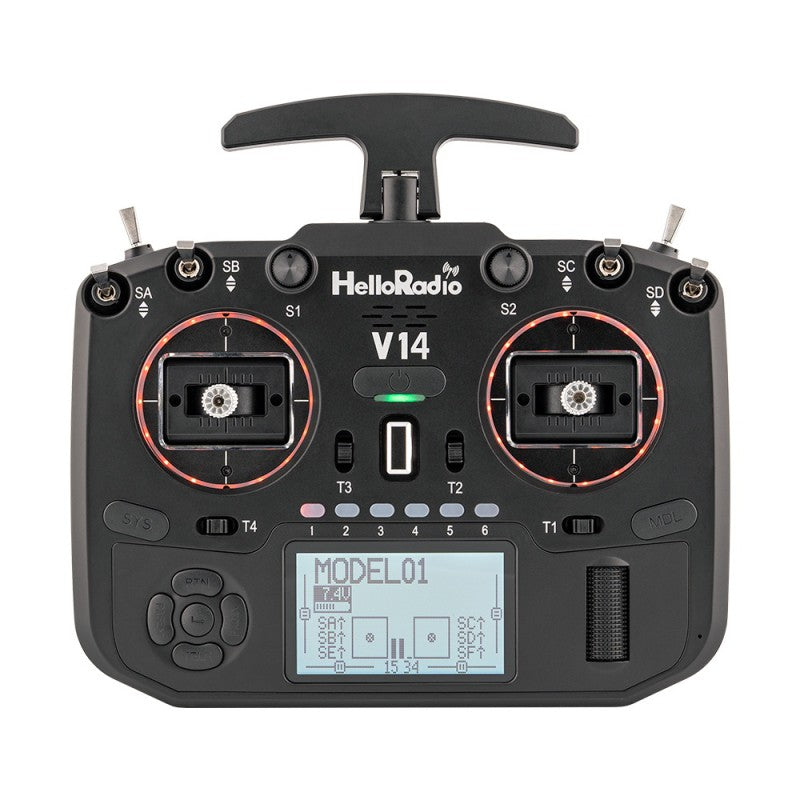 V14 PRO 2,4GHz ELRS LBT Radio (Multimode - M2)