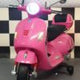 Vespa GTS children's scooter Pink 12 volts with windshield