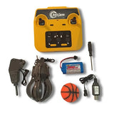 Fjernstyret Volvo EC 160E gravemaskine i skala 1:16 RC med 3 redskaber, app-styring og avanceret fjernbetjening