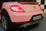 VW Beetle electric children's car 12 volts Pink