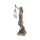 Bronzed La Justicia The Goddess Of Divine Justice 33cm