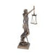 Bronzed La Justicia The Goddess Of Divine Justice 33cm