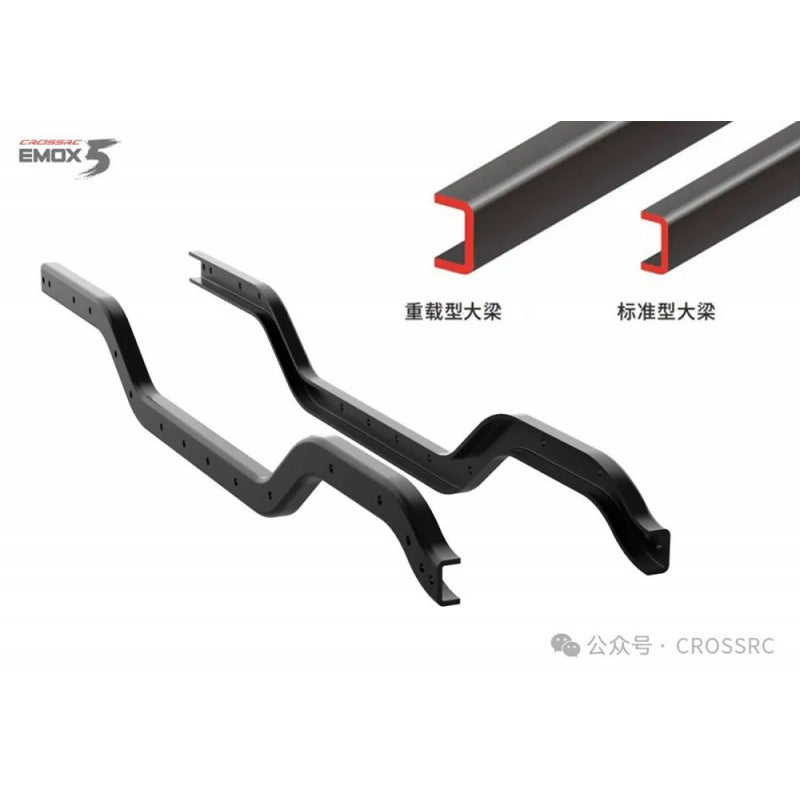 Crawling kit - EMOX5 1/8 ARTR kit  (metal red)